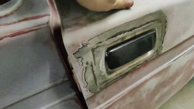 Замена ручек Нивы на десятошные.