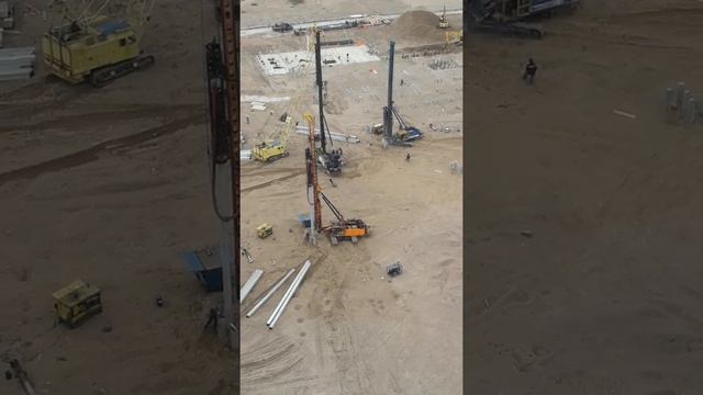 Стройка дар Санкт-Петербург Финский Залив 06.04.2020
