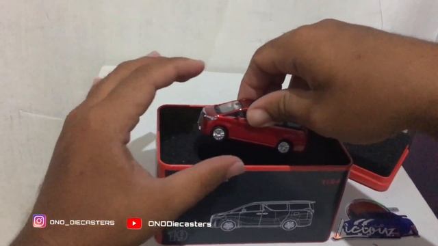 SUPER DETAIL !!! Unboxing Of Toyota Alphard 1:64 scale diecast model - Adult hobbies