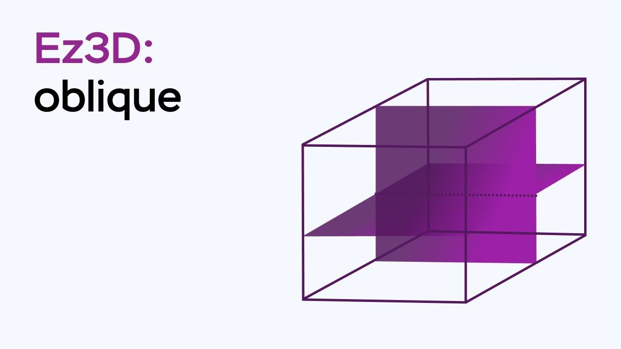 Возможности программы Ez3D: Oblique