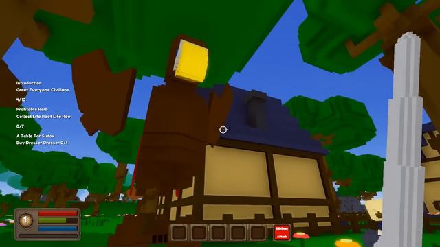 CUBE WORLD + SKYRIM? SKYHEART (DEMO GAMEPLAY)
