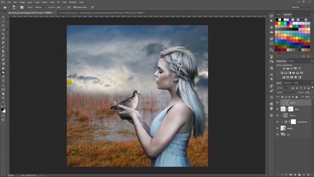 Dove | Photoshop Tutorial | Photo Manipulation Tutorial