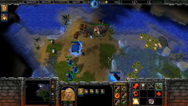 Warcraft III Rebirth - Walkthrough [Remasterizado] Humanos #3