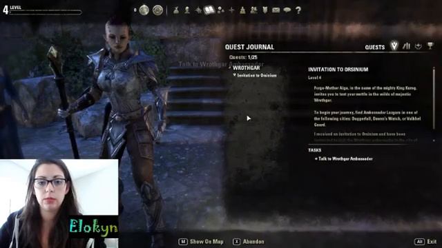 ESO 101 starting a DLC quest quick