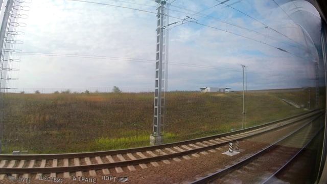 Путешествие  на поезде от Миллерово до станции Кутейниково