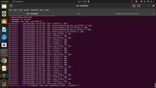 How to Access the pods logs in Kubernetes #kubernetes