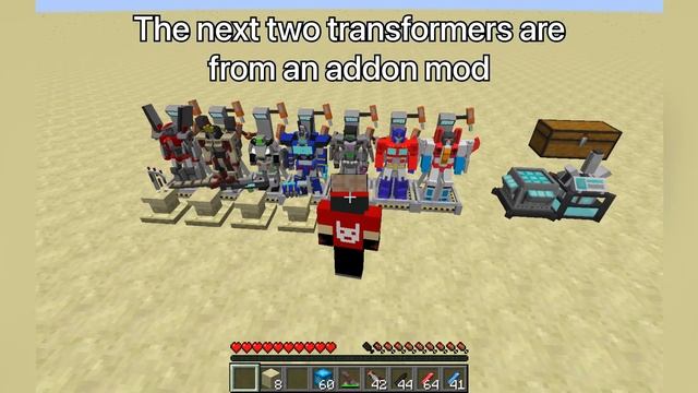 Transformers Mod 1.7.10 (Fisk Files mod)