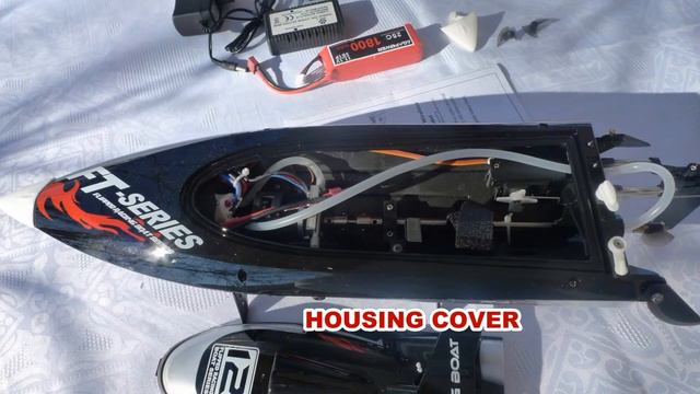 UNBOX THE FEI LUN FT012 UPGRADED BRUSHLESS HIGH SPEED RACING BOATCOURTESY BANGGOOD