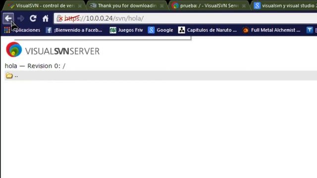 Gestion de Versiones con VisualSVN y Visual Studio 2010 C#
