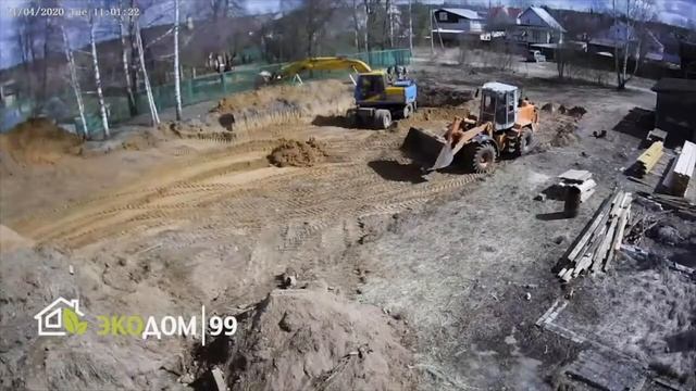 Котлован за 2 дня!