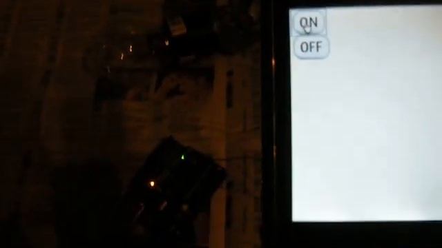 Ардуино + лампа 220V + интернет