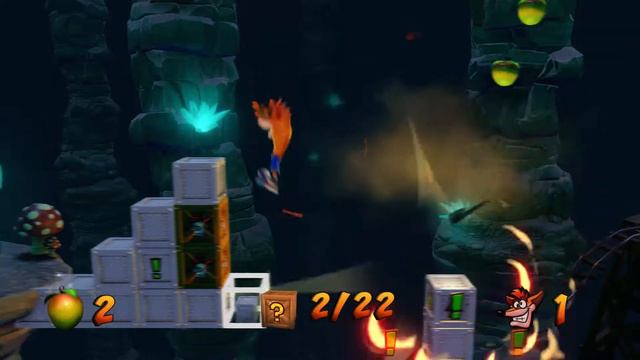 Crash Bandicoot. Часть 12: 9 кругов ада в Stormy Ascent. Прохождение на 100% с комментариями.
