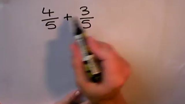 SLEP Add fractions with SAME denominator