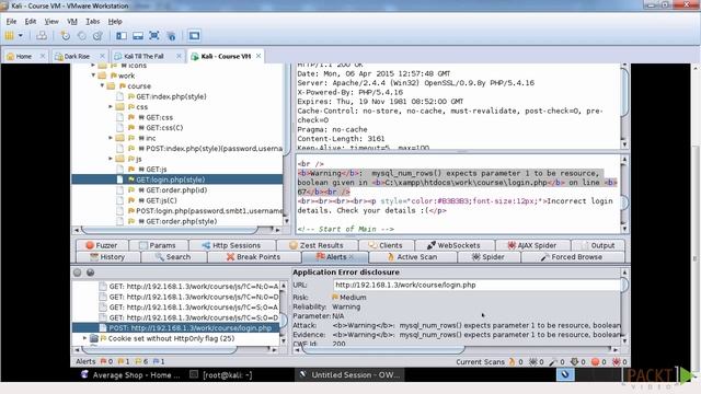 Kali Linux Web App Testing: OWASP ZAP | packtpub.com