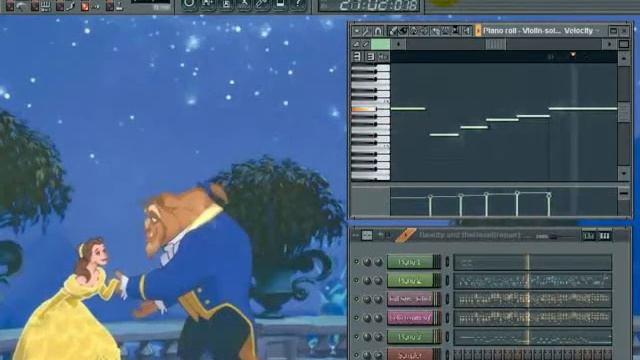 Beauty and the Beast (1991) - Virtual Violin Mood