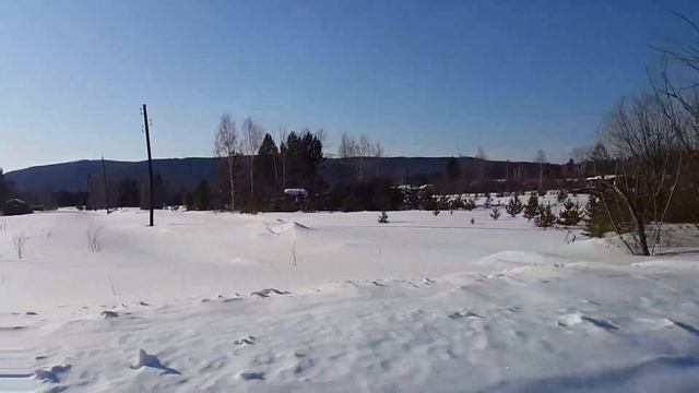 Поселок Кедровый. 19 марта 2017 г.