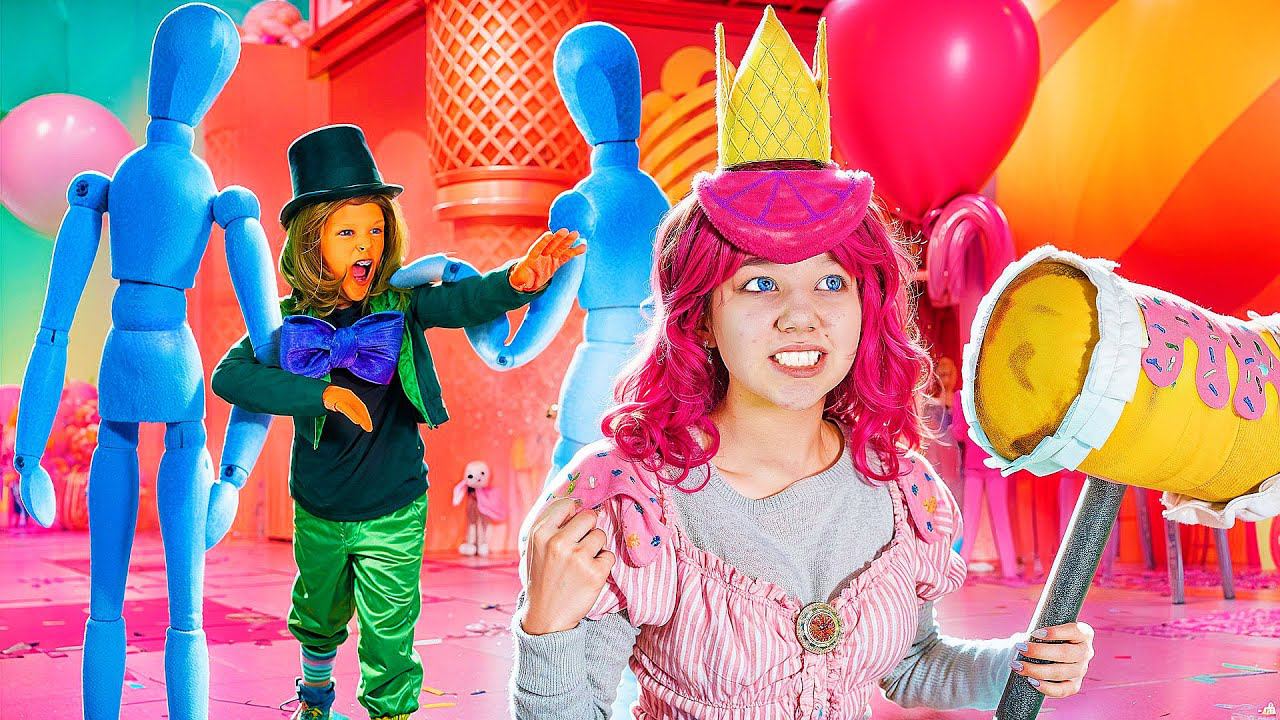 Candy Princess from the Digital Circus true story! Princess Loolilalu x Oompa Loompa in real life!