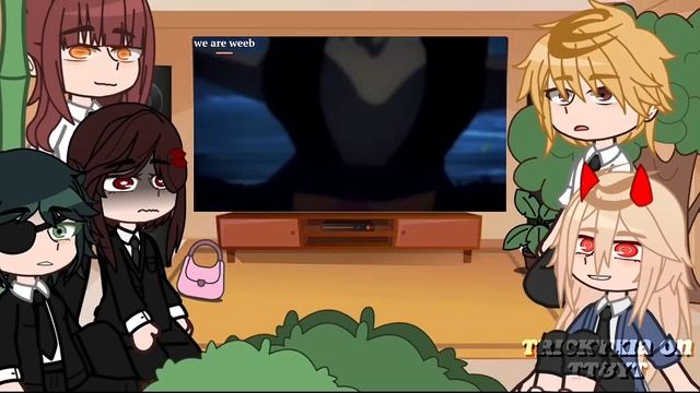 Chainsaw man react to nezuko kamado 22! ?BY:Trickyxia spoilers!