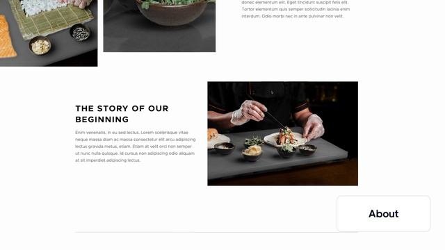 Sushi X - Sushi Restaurant Webflow Template  BRIX Templates