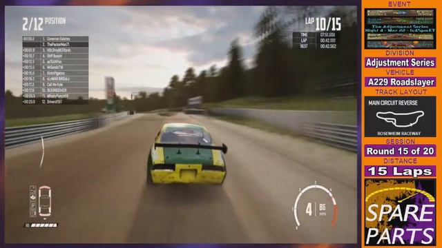 2022 SP Wreckfest Series | Adjustment Series Week 4 (SP High Gear)