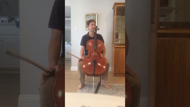 French Folk Song, E–End: Cello and Bass Part