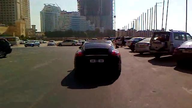 Porsche Panamera 4S - Sound Check @ JBR in Dubai