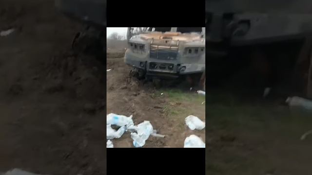 ⚔🇺🇦☠⚡Подбитый на Запорожском направлении украинский бронеавтомобиль Козак-2М1.⚡