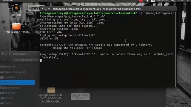 Como Instalar Terraria 1.3.1.2 Linux Ubuntu 16.04