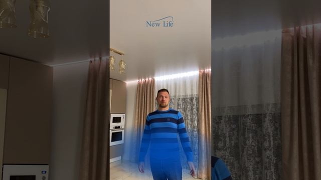 Видеоотзыв клиента о натяжном потолке New Life Санкт-Петербург, Всеволожск