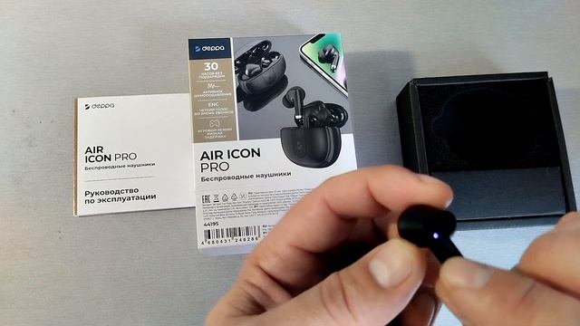 DEPPA AIR ICON PRO Беспроводные наушники