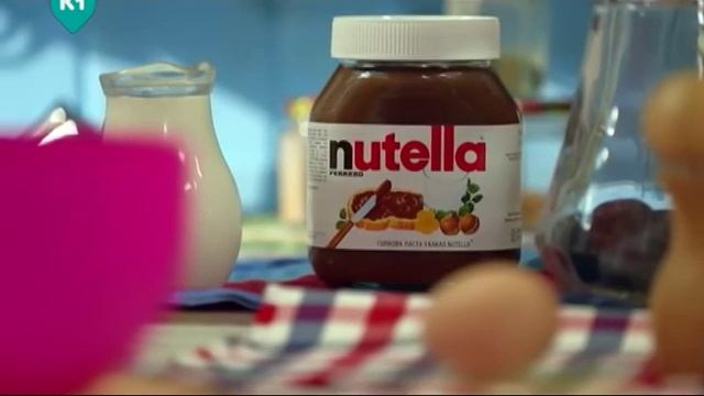 Профитроли с ореховой пастой NUTELLA