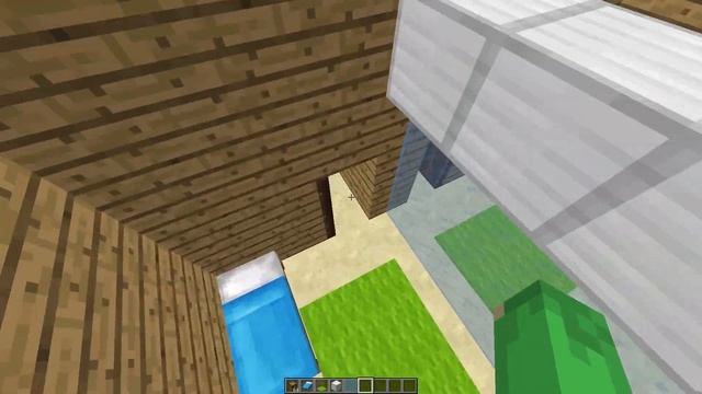 Рабочее зеркало в майнкрафт без модов!