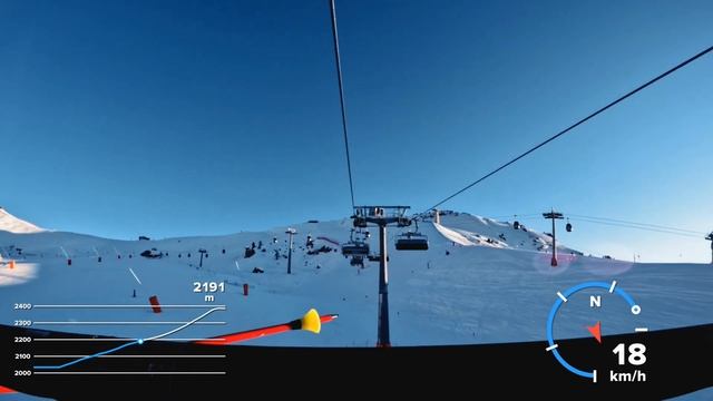 6-CLD/B Kristiania | Canazei | Val di Fassa | GoPro Timelapse 2K with GPS Data