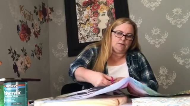 Decoupage Serving Trays with Roz | Live