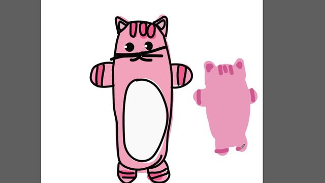 Рисуем смешных котиков детям часть 39