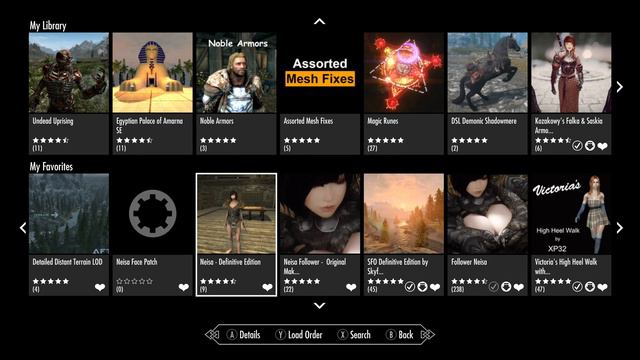 Skyrim (mods) -  Neisa Workshop - Supplemental Info