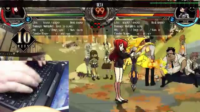 Para 8.1k on a netbook keyboard