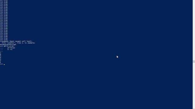 while loop in Python part-6