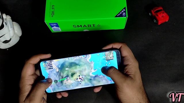 Infinix Smart 6 364GB PUBG MOBILE Test Graphics Support and Gyroscope