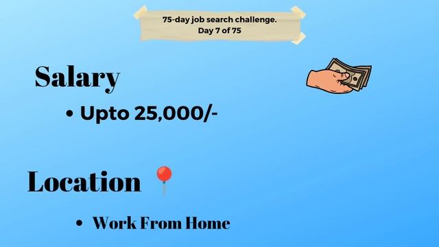 Day 7 of 75 Job Search Challenge | Paytm Work From Home | Salary upto 25,000 | Online Jobs at home