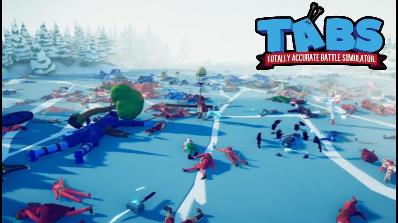 ЭПИЧНЫЙ БОЙ В Totally Accurate Battle Simulator (TABS) АЖ FPS УПАЛ