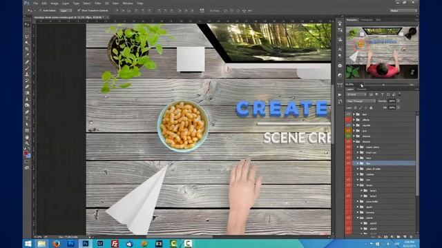 Mockup Desk Scene Creator