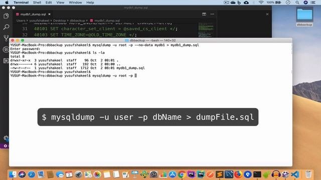 How To Backup And Restore MySQL/MariaDB Database Using Mysqldump