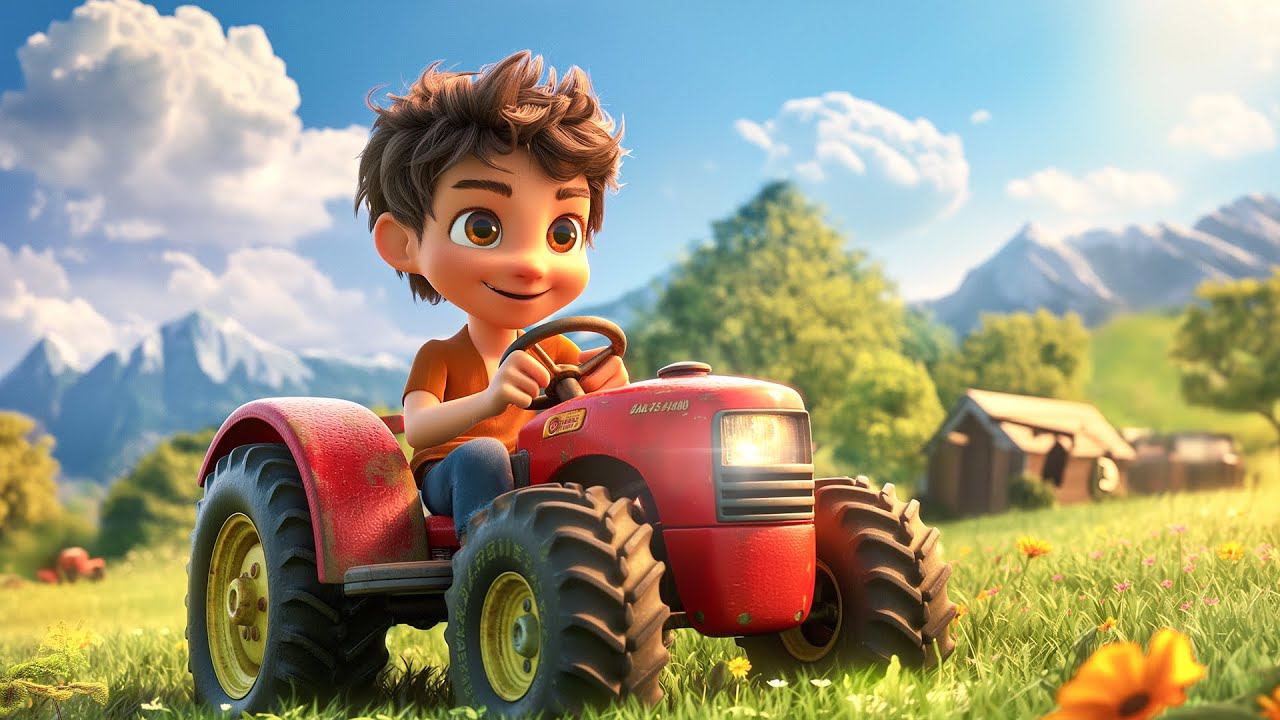 Leo's Musical Tractor Adventures | Joyful Songs for Little Hearts