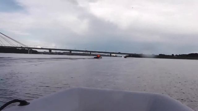 Тест драйв лодок Алтаир в Череповце.