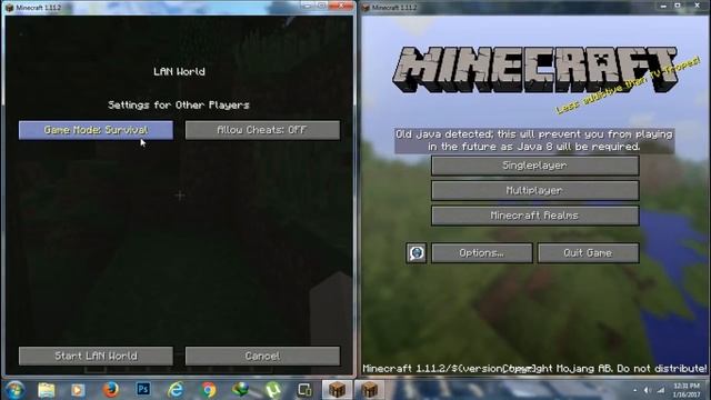 How To Play Minecraft With Friends In Single Player Mod PC 100% WORKING