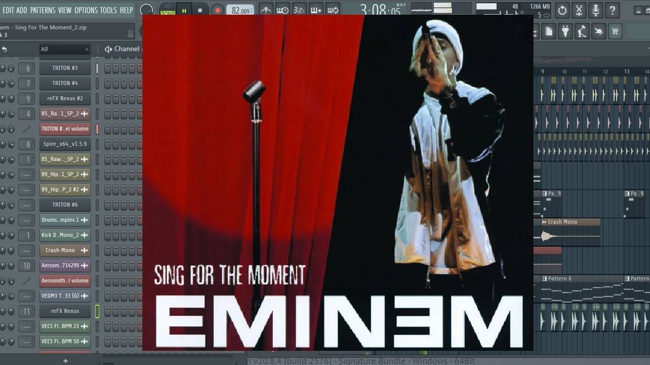 Музыка из твоего телефона FL Studio Eminem - Sing For The Moment  FL Studio