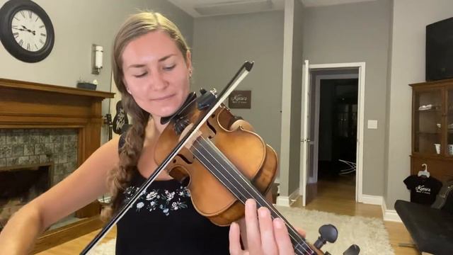Intro- Amajor two octave scale on the violin
