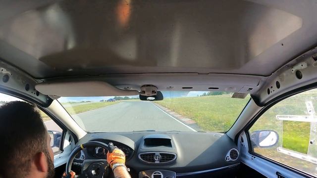 Tor Łódź track day 17.09.2023 Maciej Sikora, Renault Clio 3 RS onboard
