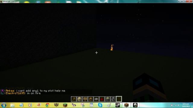 First Minecraft Screen Recording